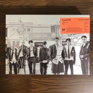 SuperM The 1st Album Super One 001 Incomplete